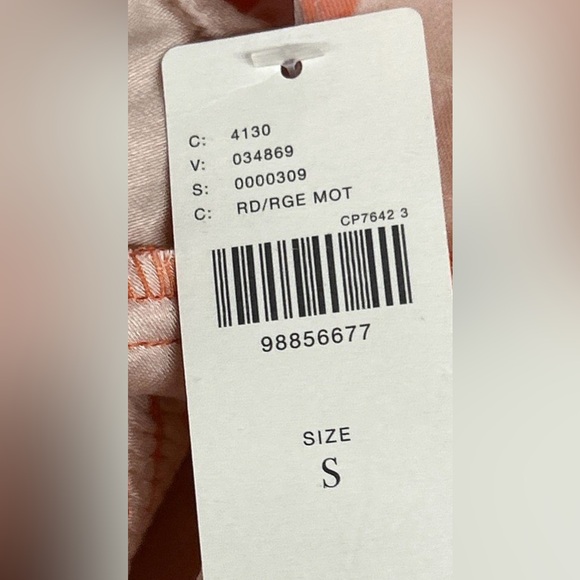 NWT Anthropologie Puff-Sleeve Scoop-Neck Babydoll Floral Mini Dress S - Picture 7 of 8